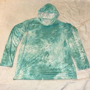 Teal Guy Harvey fishing shirt